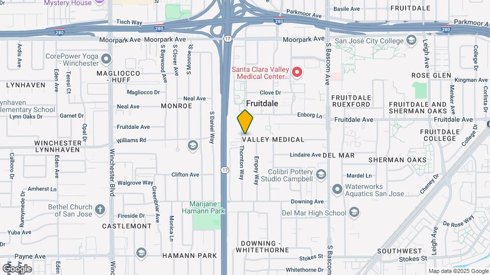 2597 Maywood Ave Map and Location Details