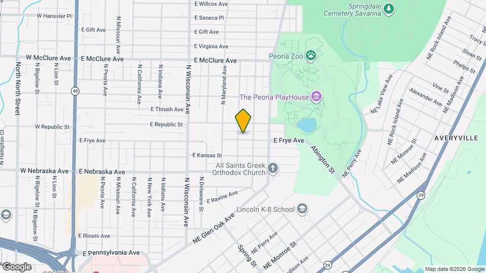 1107 E Frye Ave, Unit 6304 Map and Location Details