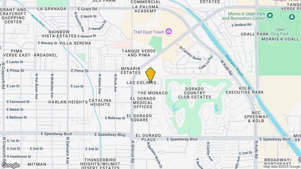 1620 N Wilmot Rd Map and Location Details