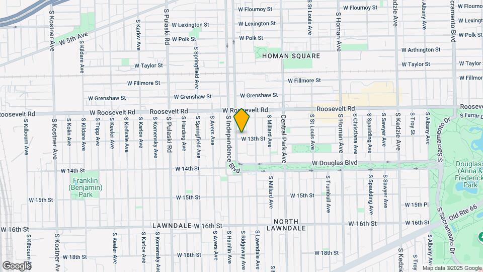 Roosevelt Independence Mapa y Detalles de la Ubicación