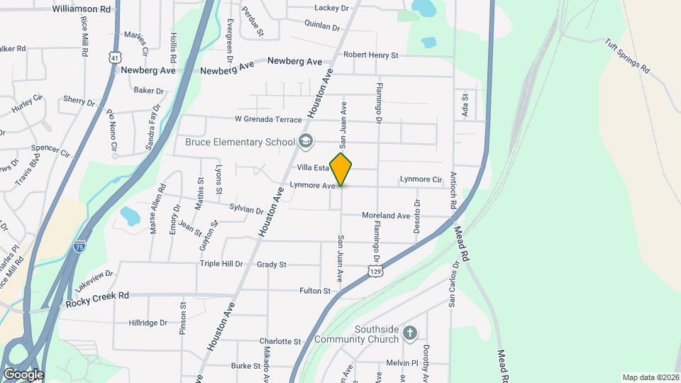 3811 San Juan Ave Map and Location Details