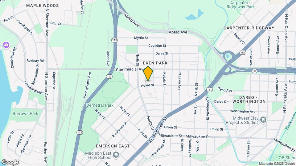 2630 Hoard St Mapa y Detalles de la Ubicación