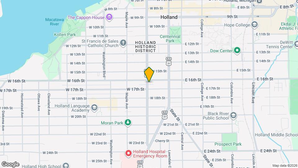 393 Pine Ave Map and Location Details