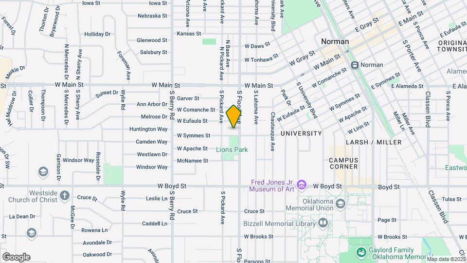 917 W Symmes St Map and Location Details