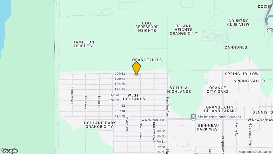 1337 19th St Map and Location Details