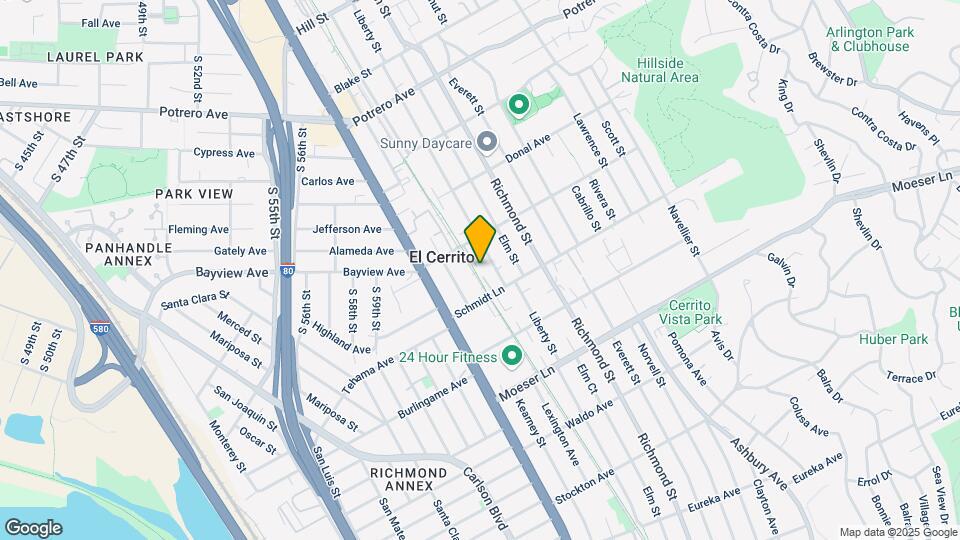 1255 Liberty St Mapa y Detalles de la Ubicación