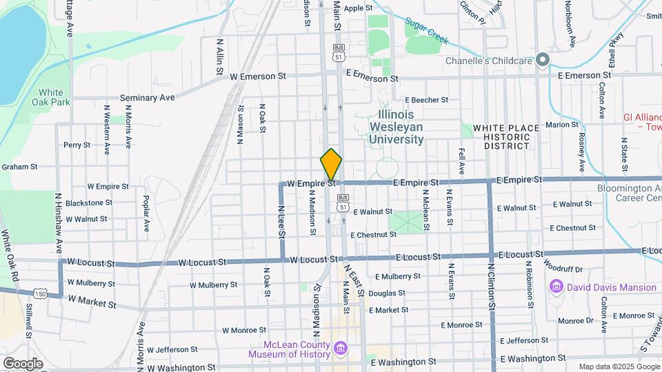 913 N Center St Mapa y Detalles de la Ubicación
