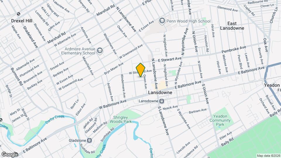 47 W La Crosse Ave, Unit 1 Mapa y Detalles de la Ubicación