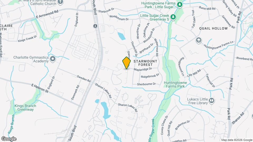 1513 Maple Sugar Pl Mapa y Detalles de la Ubicación