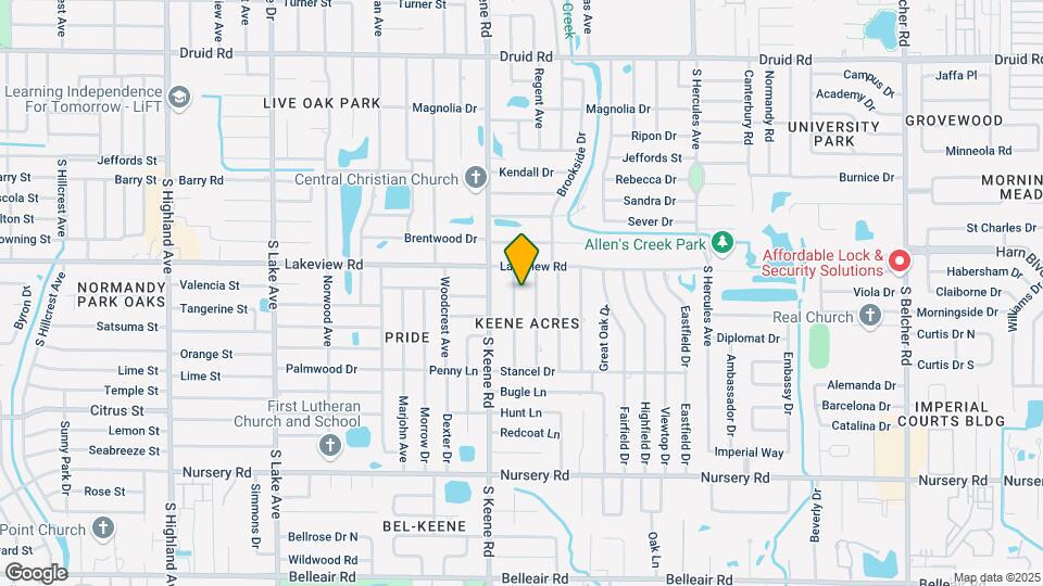 1315 Whitacre Dr Map and Location Details
