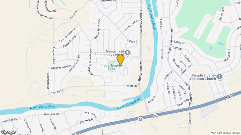 3371 Chaparral Dr Map and Location Details