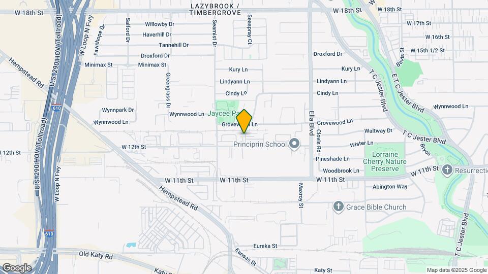 1217 Timbergrove Acres St. Map and Location Details