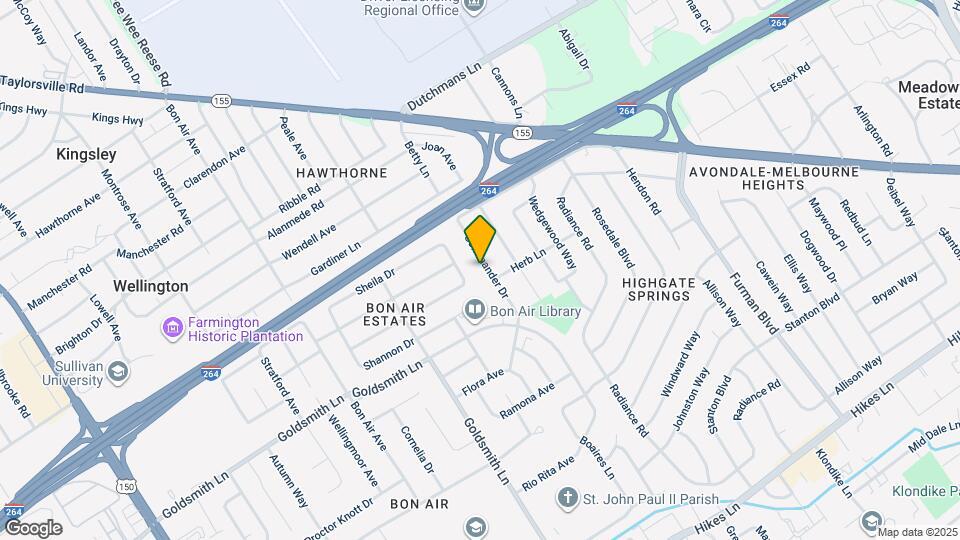 3122 Commander Dr Map and Location Details