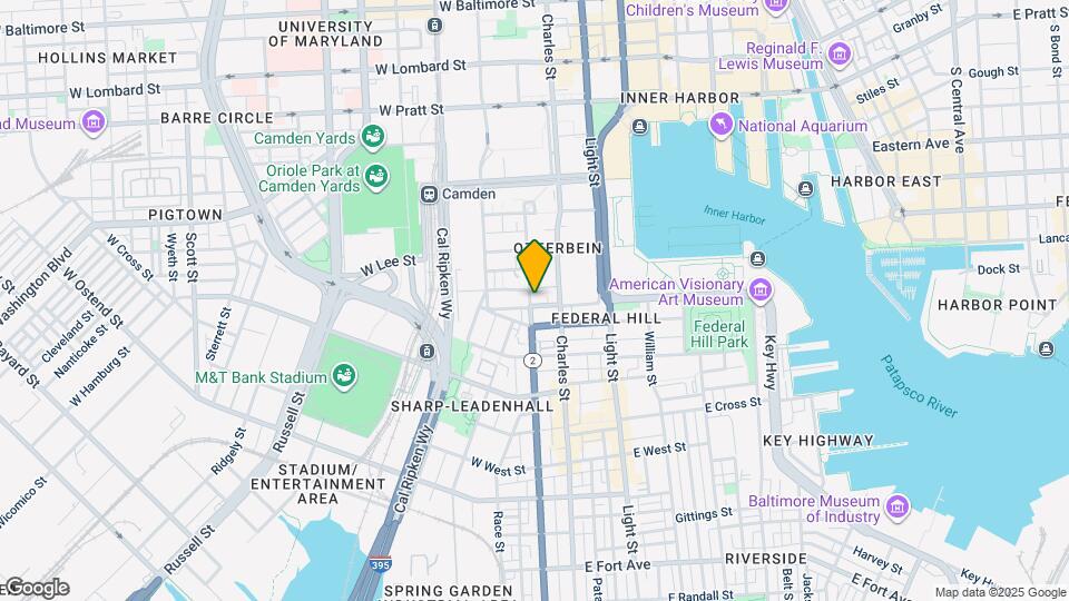 711 S Hanover St Map and Location Details