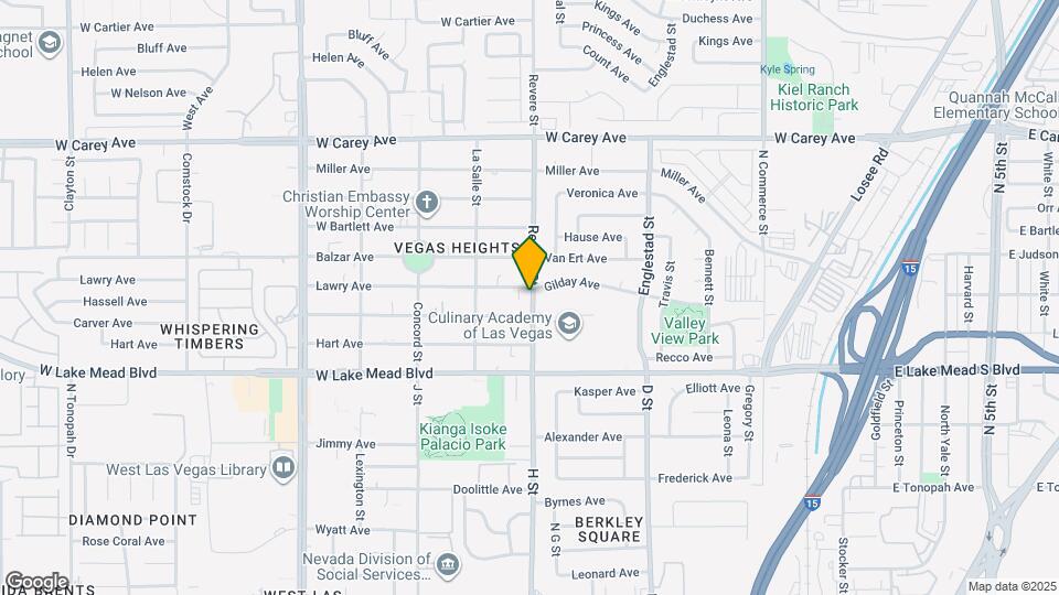 807 Lawry Ave Map and Location Details