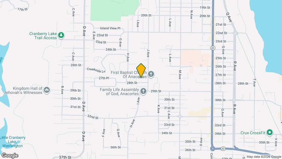 1614 28th St Map and Location Details