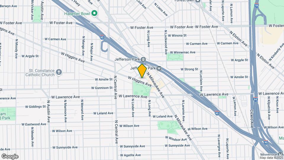 5464 W Higgins Ave Map and Location Details