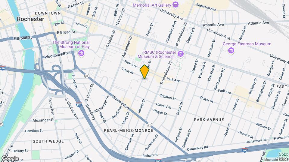 198-200-200 Meigs St Map and Location Details