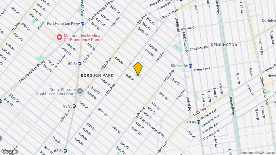 1468 45th St Map and Location Details