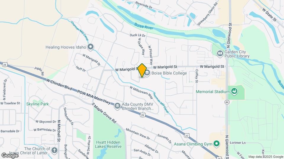 5844-5846 Ensign Ave Map and Location Details