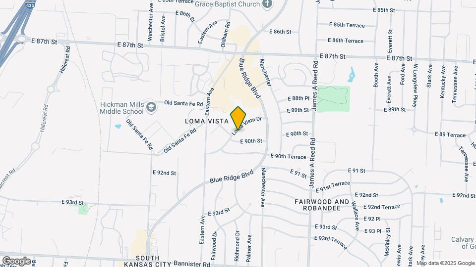 Loma Vista West Townhouses Map and Location Details