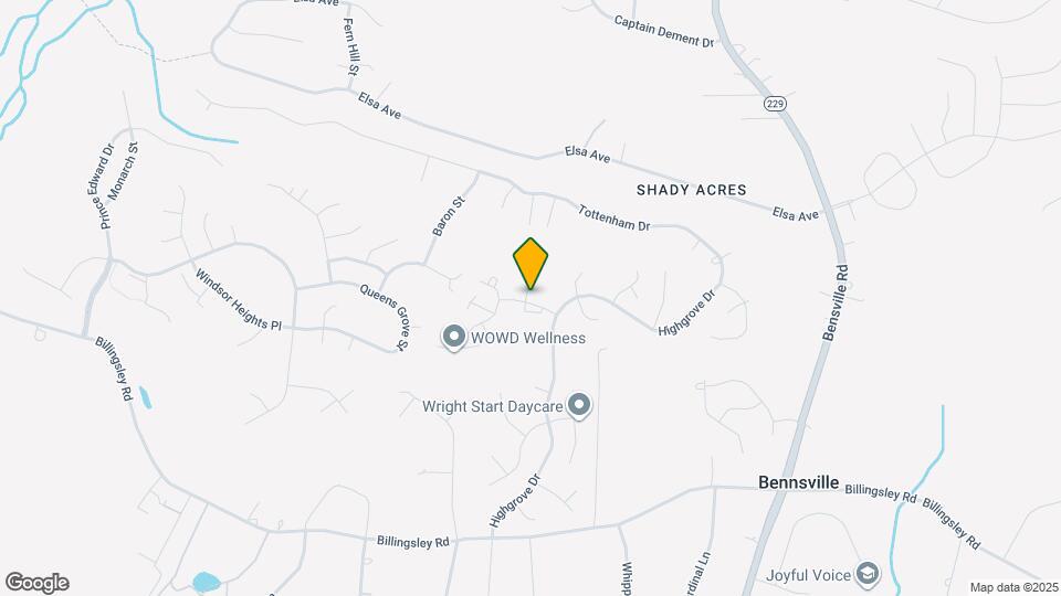 3618 Bailey Pl Map and Location Details