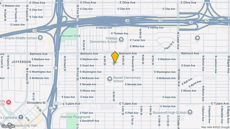 3505 E Grant Ave Map and Location Details