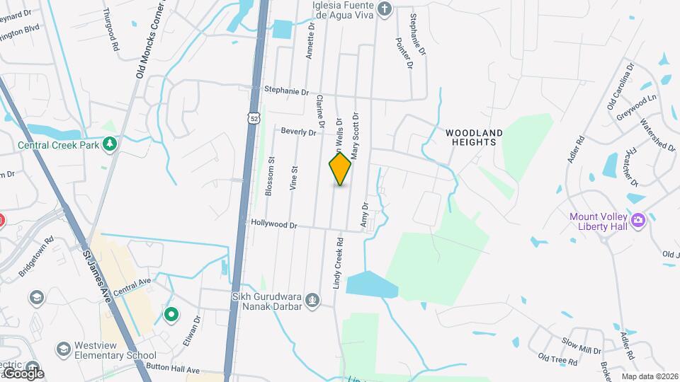 216 Jean Wells Dr Map and Location Details