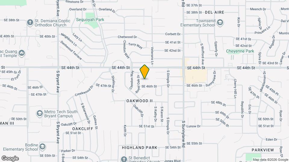 3900 Hiddleston Cir Map and Location Details