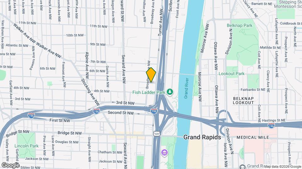 416 5th St NW Map and Location Details