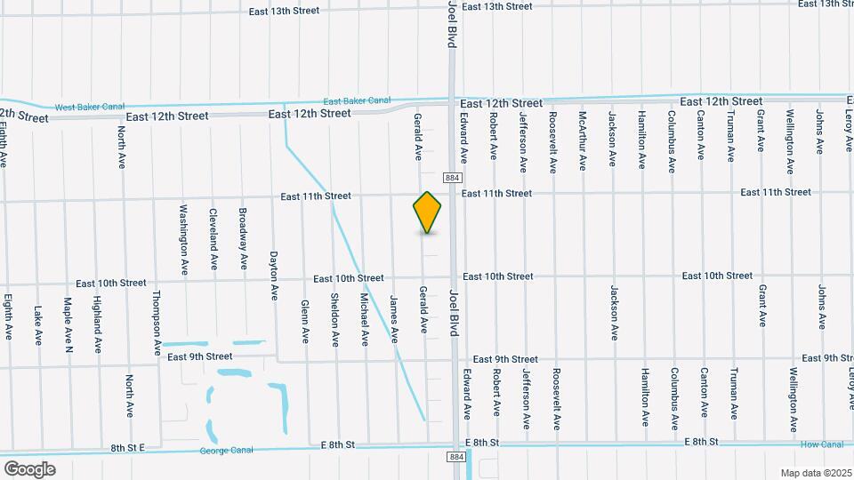 1010-1012 Gerald Ave Map and Location Details