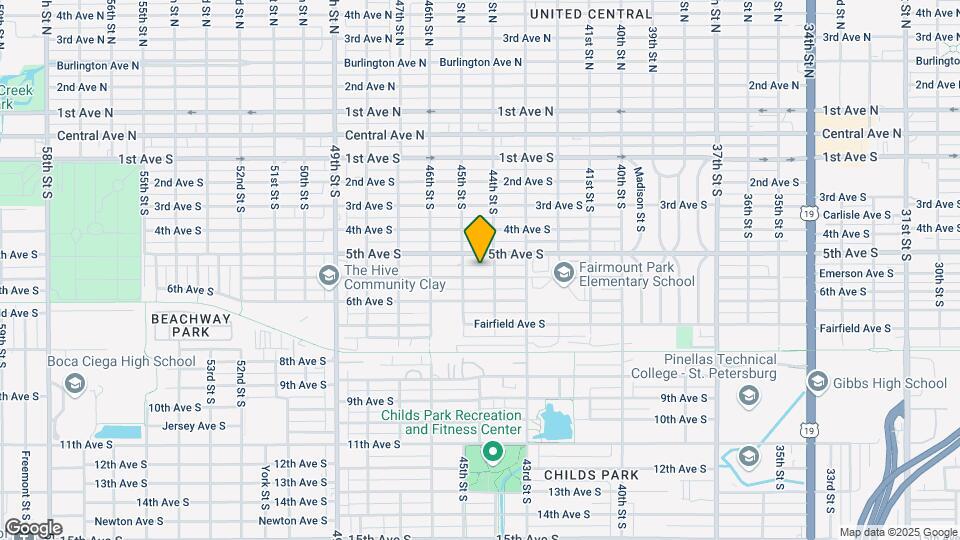 4431 Emerson Ave S Map and Location Details