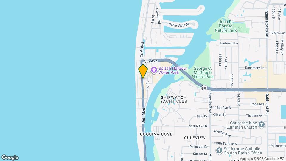 350 Gulf Blvd Map and Location Details