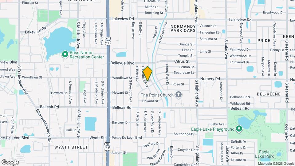 1523 S Fredrica Ave Map and Location Details