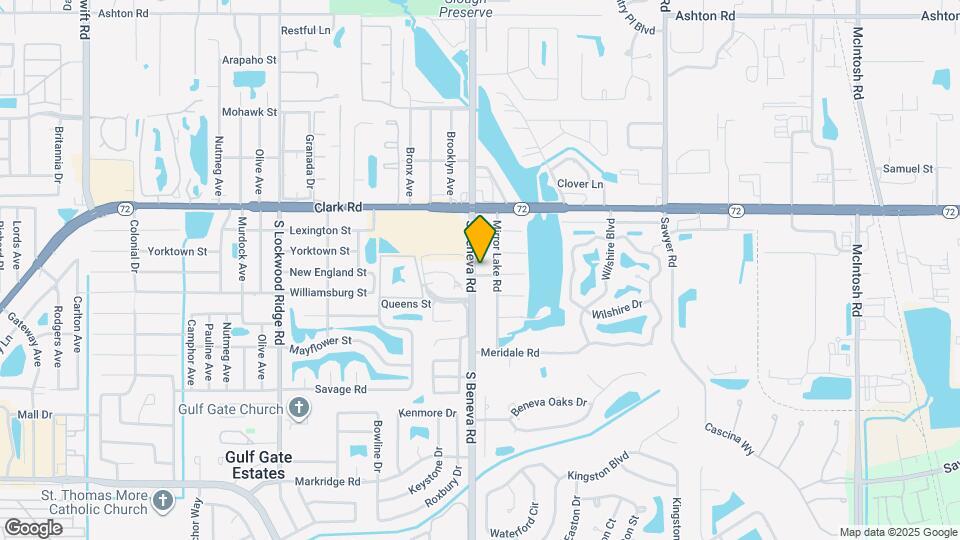 5957 S Beneva Rd Mapa y Detalles de la Ubicación