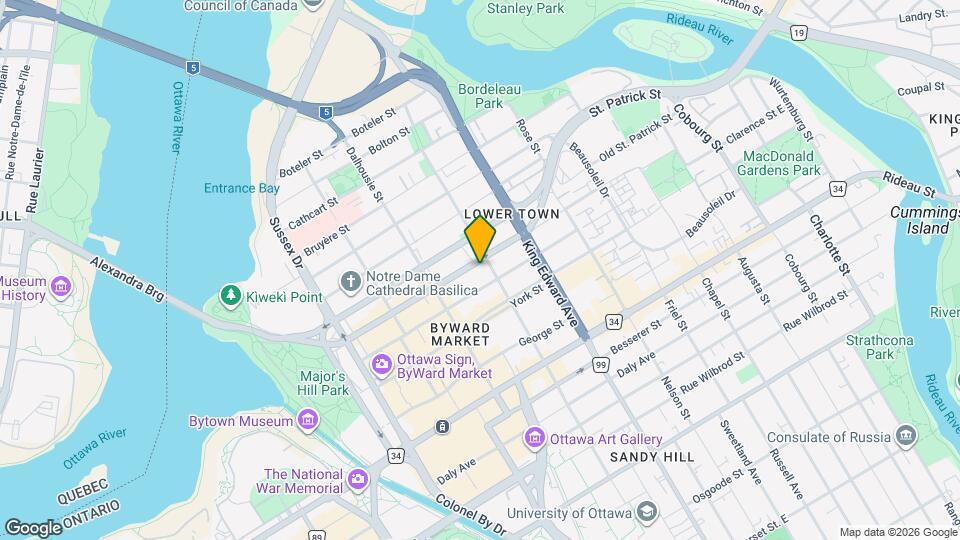 184 Murray St, Unit 3 Map and Location Details
