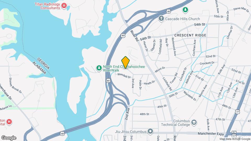 212 Moss Dr Map and Location Details