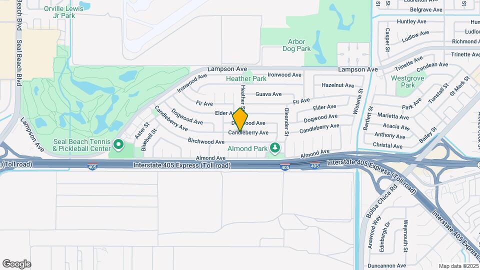 4456 Candleberry Ave Map and Location Details
