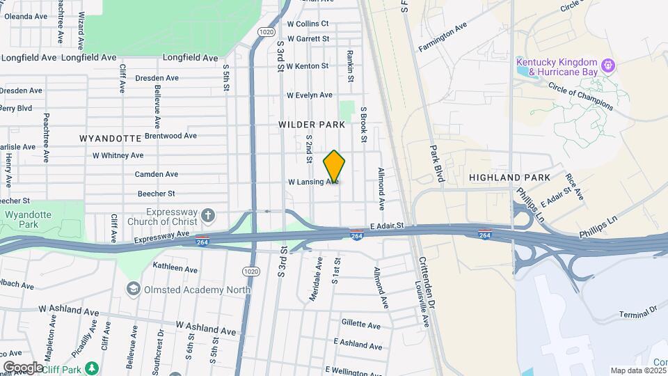 4324 S 1st St Map and Location Details