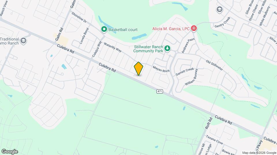 12818 Cedarcreek Trl Map and Location Details