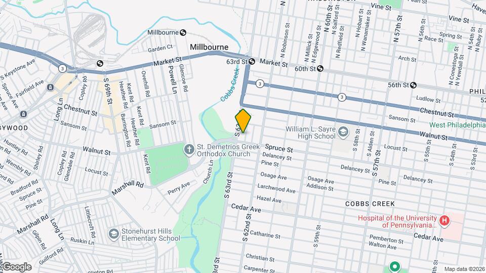 274 S Felton St, Unit 2 Mapa y Detalles de la Ubicación