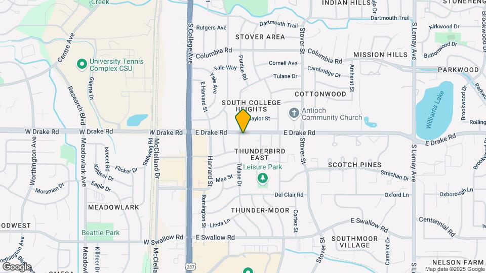 2600 Tulane Dr Map and Location Details