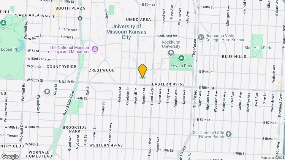 5432 Harrison St Map and Location Details