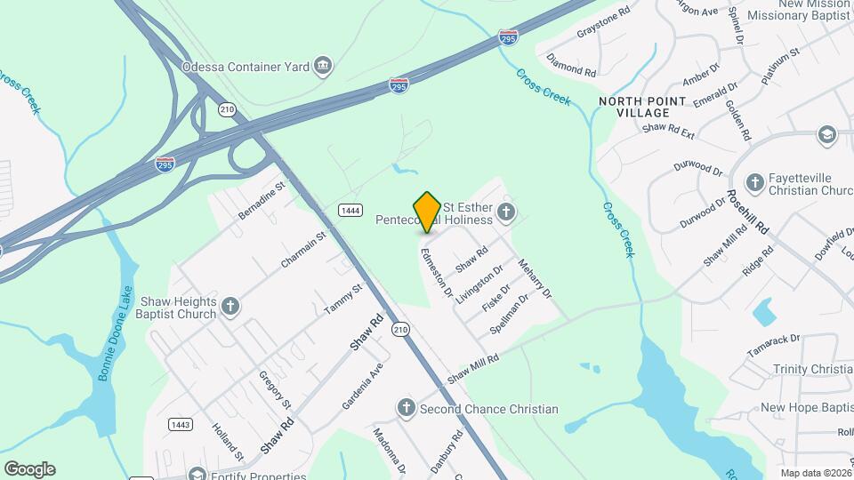 5742 Edmeston Dr Map and Location Details