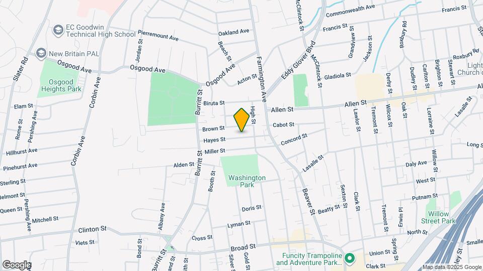 65 Hayes St, Unit First Floor Apartment Map and Location Details