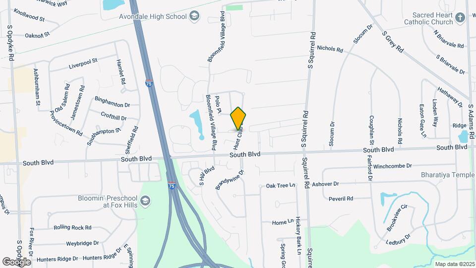 922 Chestnut Hill Dr Map and Location Details