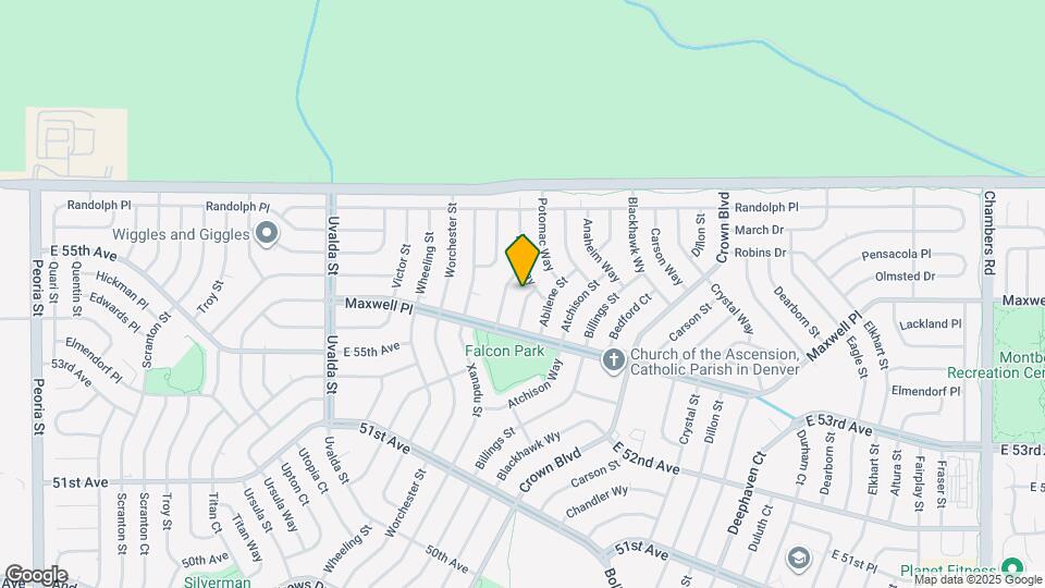 5545 Zion Ct Map and Location Details