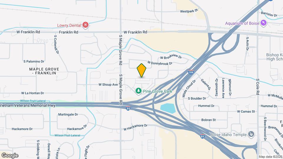 8773 W Evening Star Ln Map and Location Details
