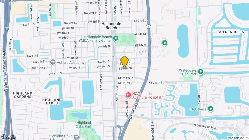 126 SE 10th St Map and Location Details