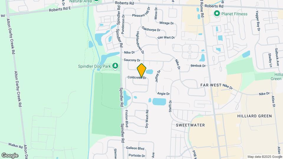 5787 Coldcreek Dr Map and Location Details